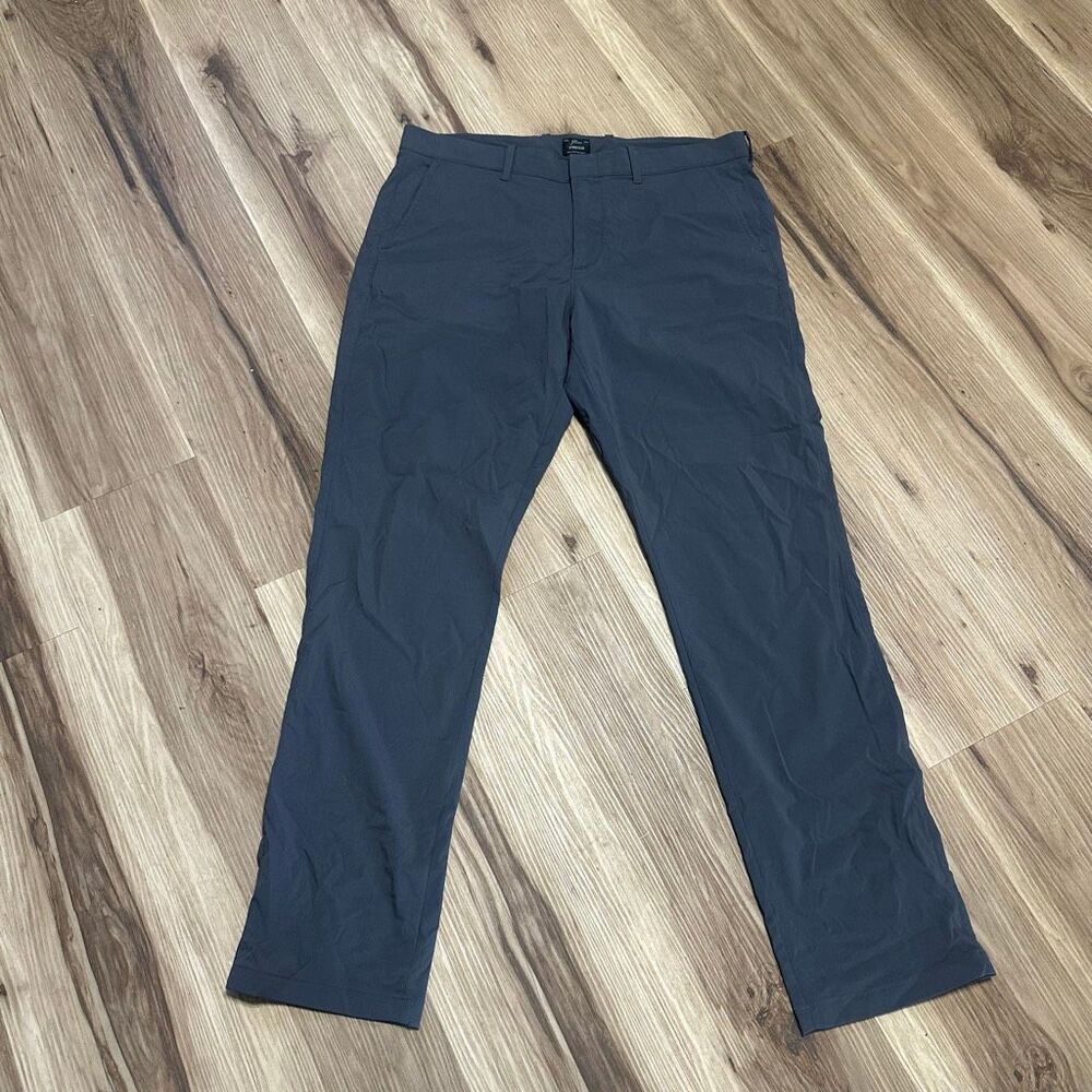 J Crew 770 gray 34x32 flat front professional slacks